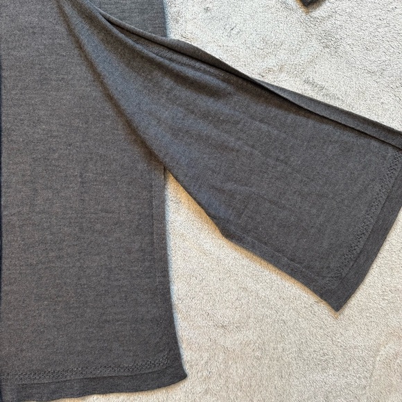 Max Studio 100% Extra Fine Merino Wool Duster Cardigan - Grey/Gray XS fits S too - Picture 11 of 14